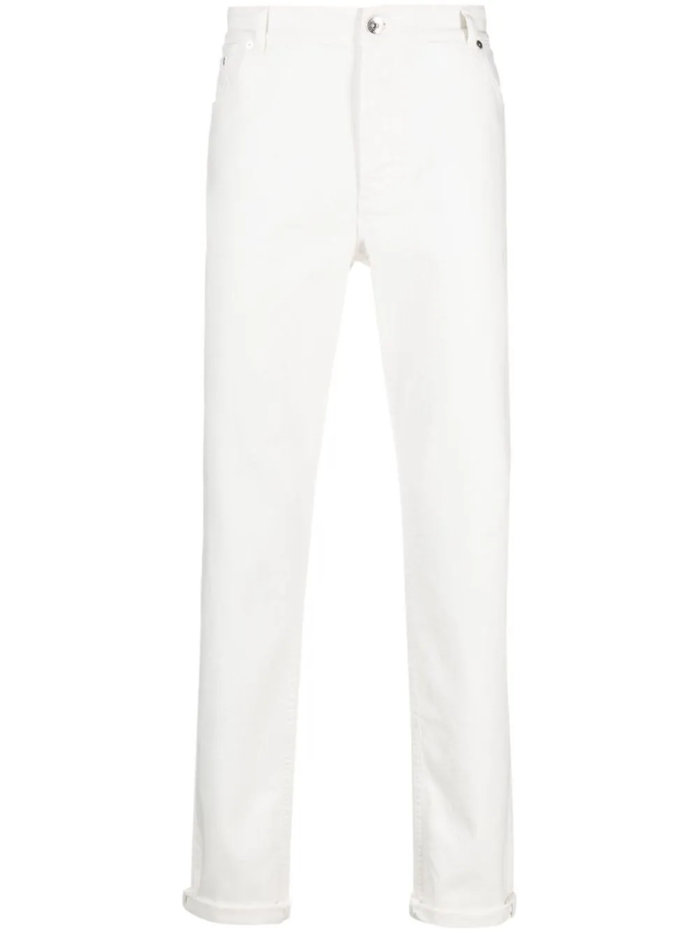 Pantaloni in denim tinti