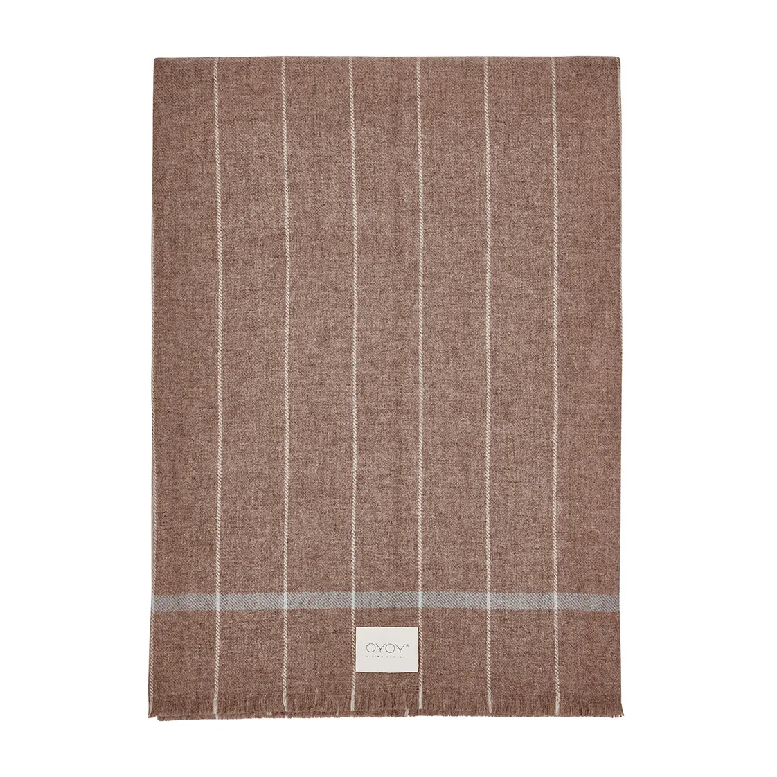 Plaid in lana Balama.jh{font-size:18px}Caramel (marrone)