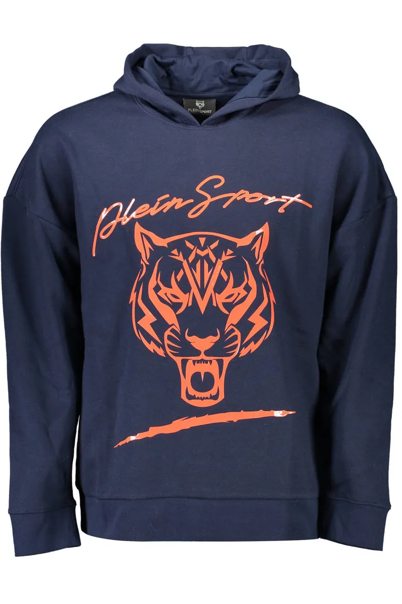 PLEIN SPORT FELPA SENZA ZIP UOMO BLU