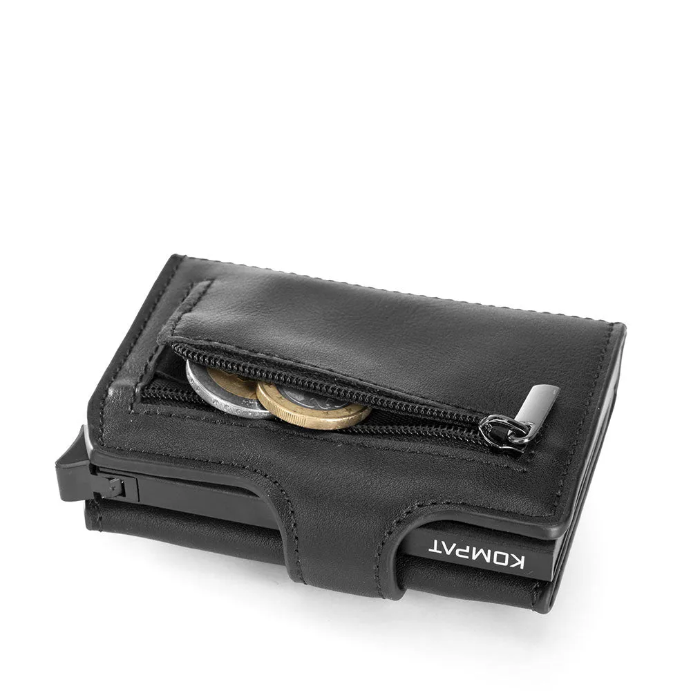 Portacarte KOMPAT linea Kompat X con RFID Colore Nero Carbon