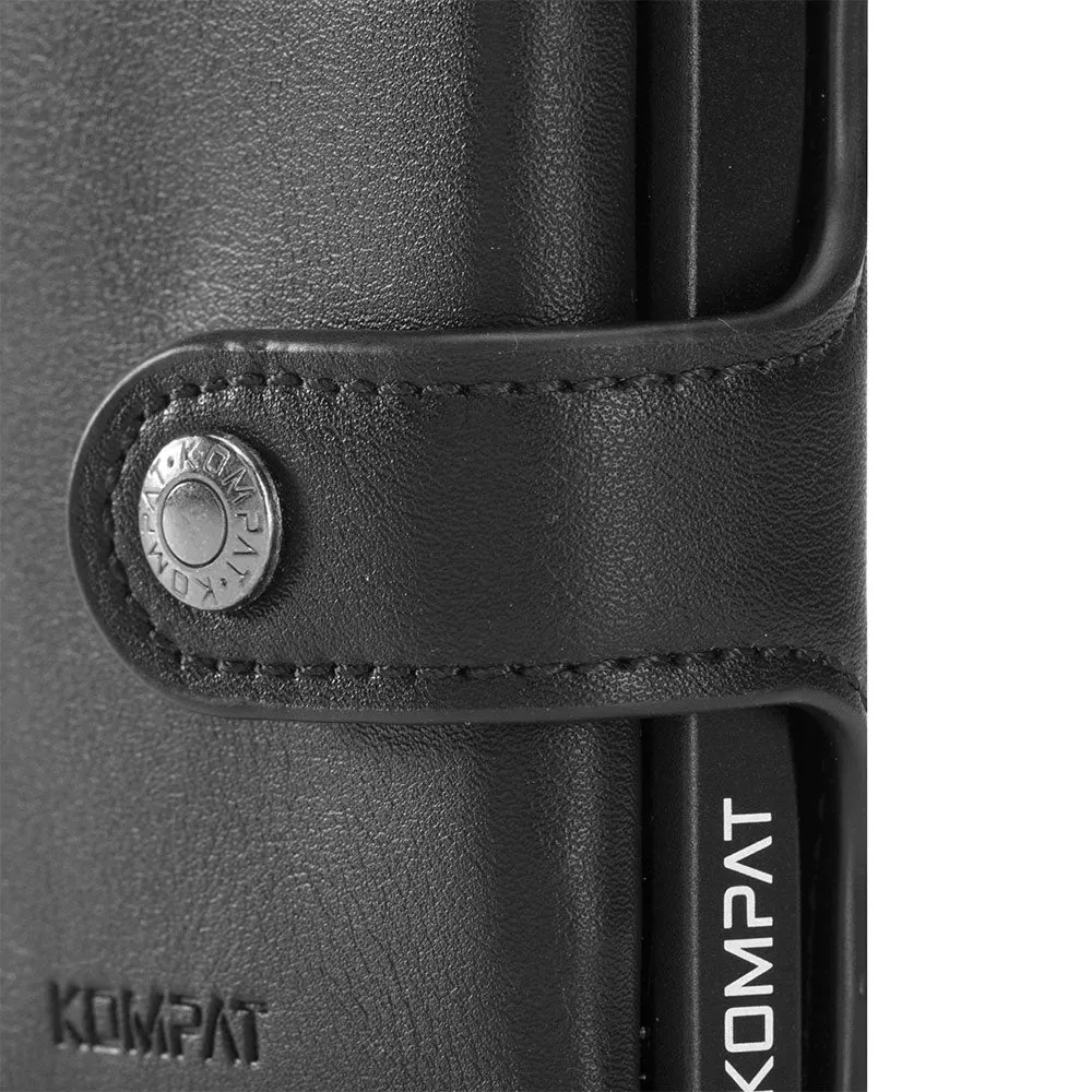 Portacarte KOMPAT linea Kompat X con RFID Colore Nero Carbon