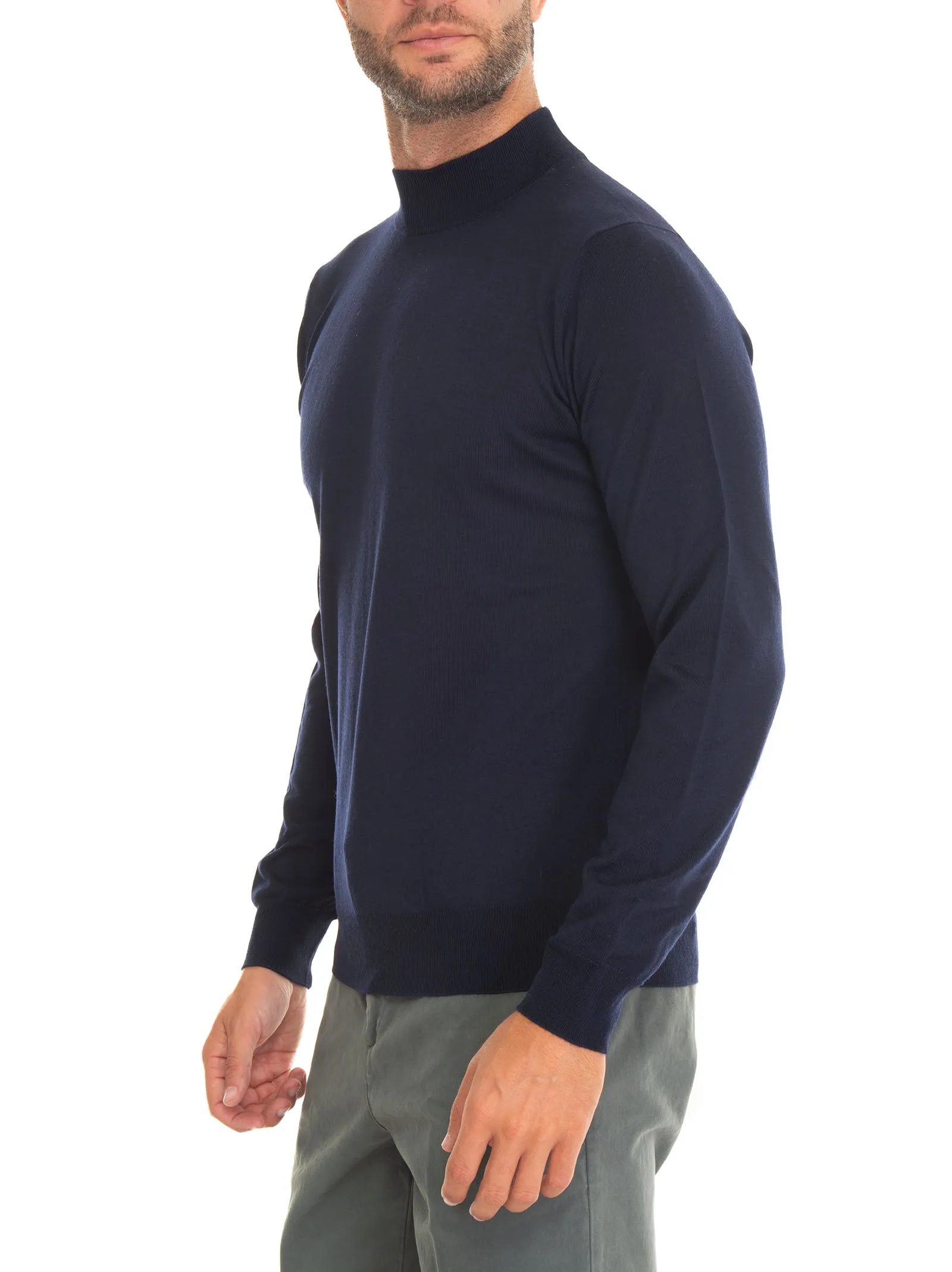 Pullover a lupetto Blu Hindustrie Uomo