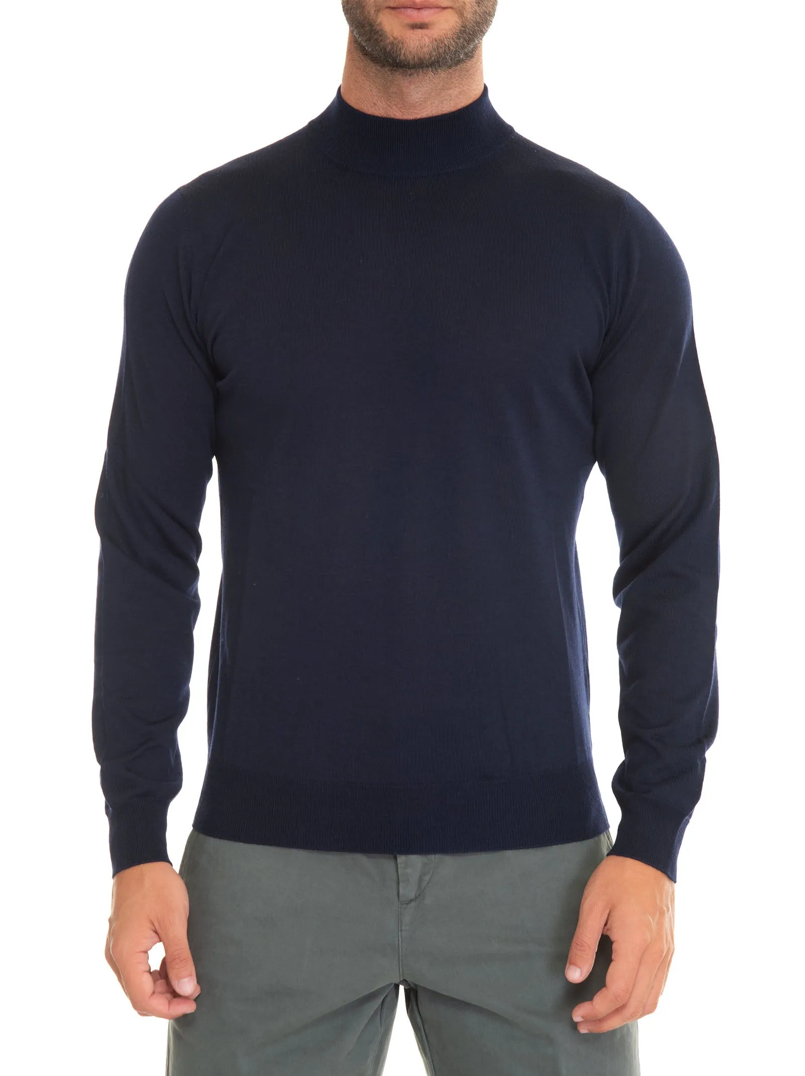 Pullover a lupetto Blu Hindustrie Uomo