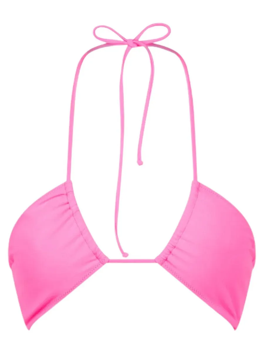 Reggiseno a Fascia Rosa Fluo