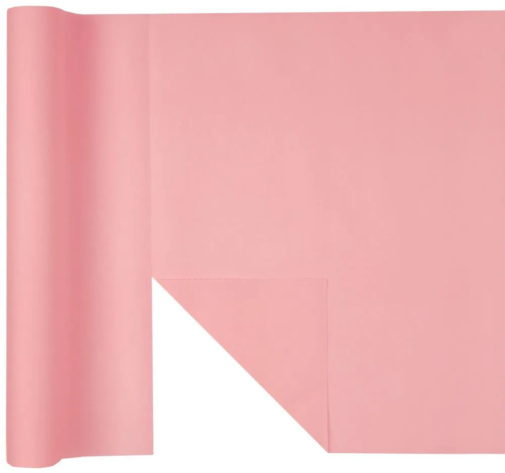 Runner da tavolo rosa 4,8 m