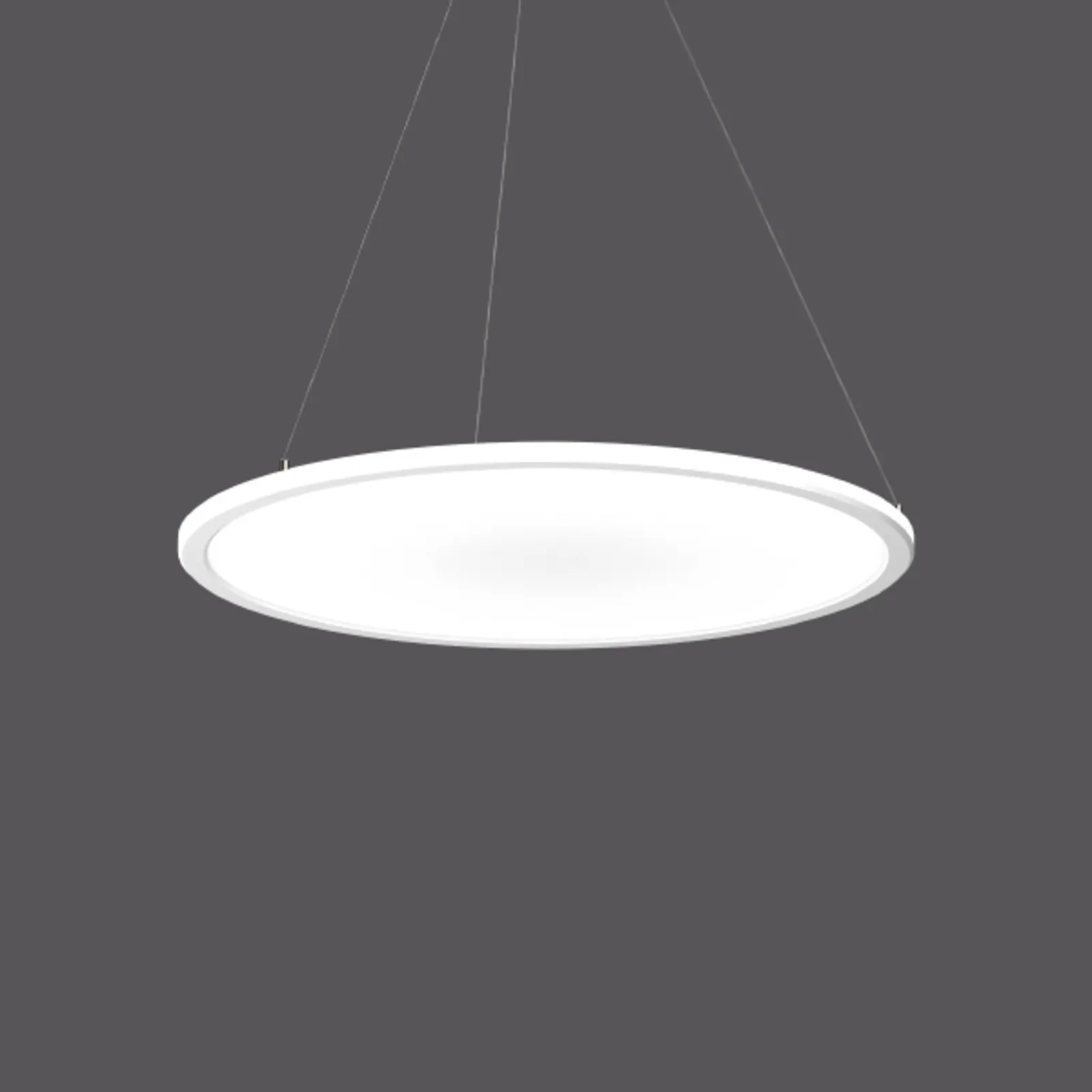 RZB Sidelite Eco lampada a sospensione Ø 58 cm opale 3.000 K