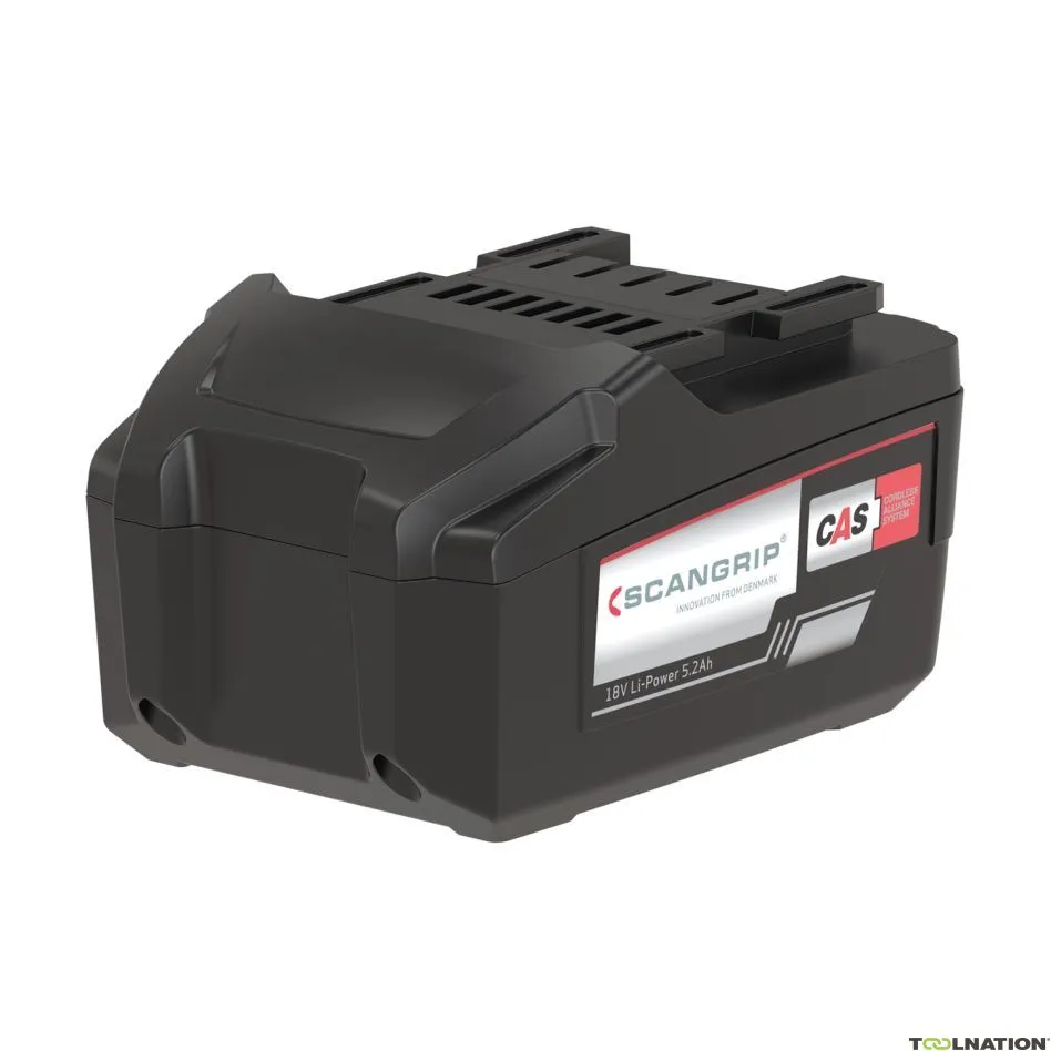 Scangrip 03.6121 CAS BATTERIA 18V LI-POWER 5,2Ah