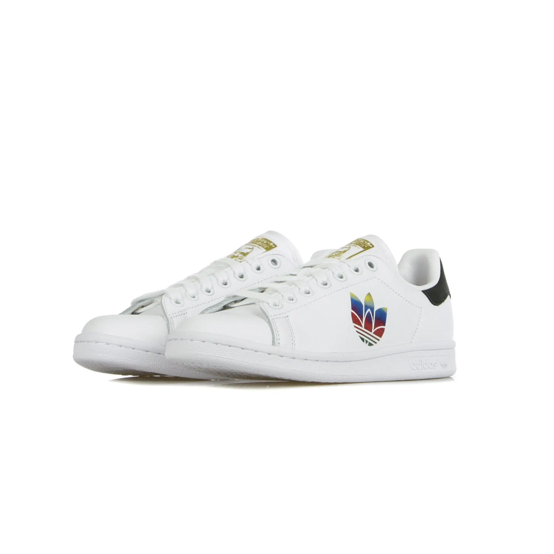 Scarpa Bassa Donna Stan Smith W Cloud White/core Black/gold Metallic