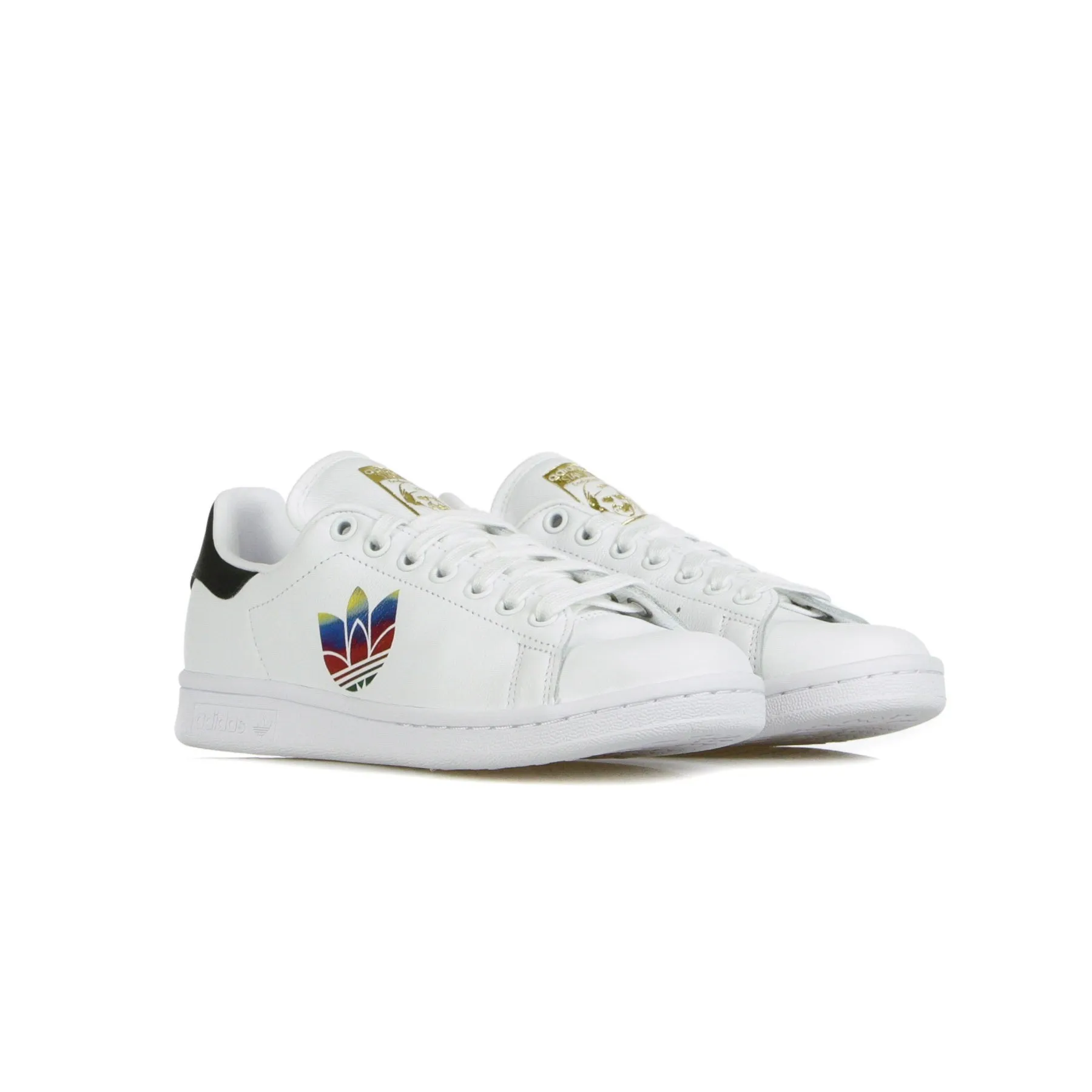 Scarpa Bassa Donna Stan Smith W Cloud White/core Black/gold Metallic