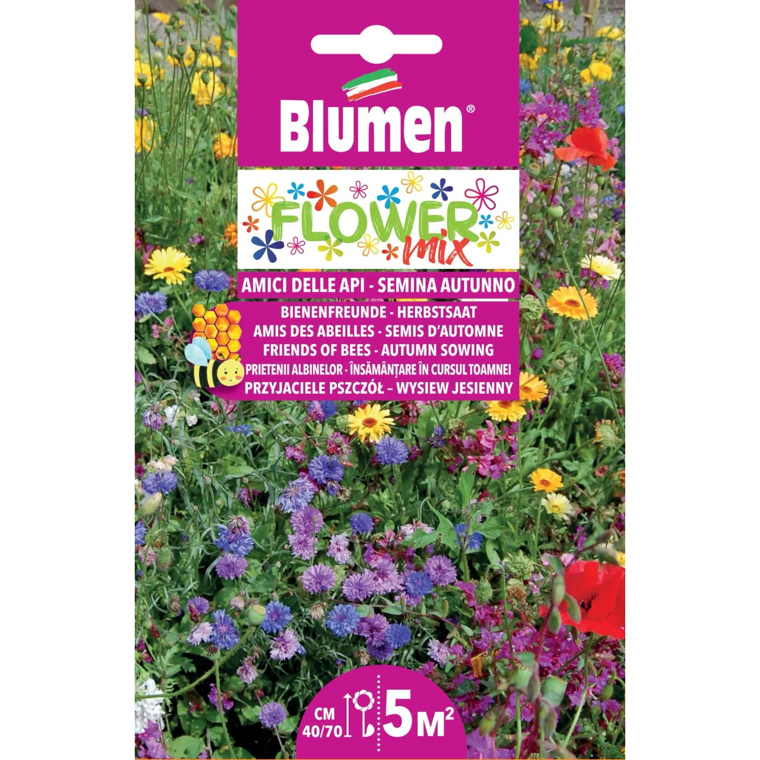 Semi mix di fiori amici delle api semina autunnale