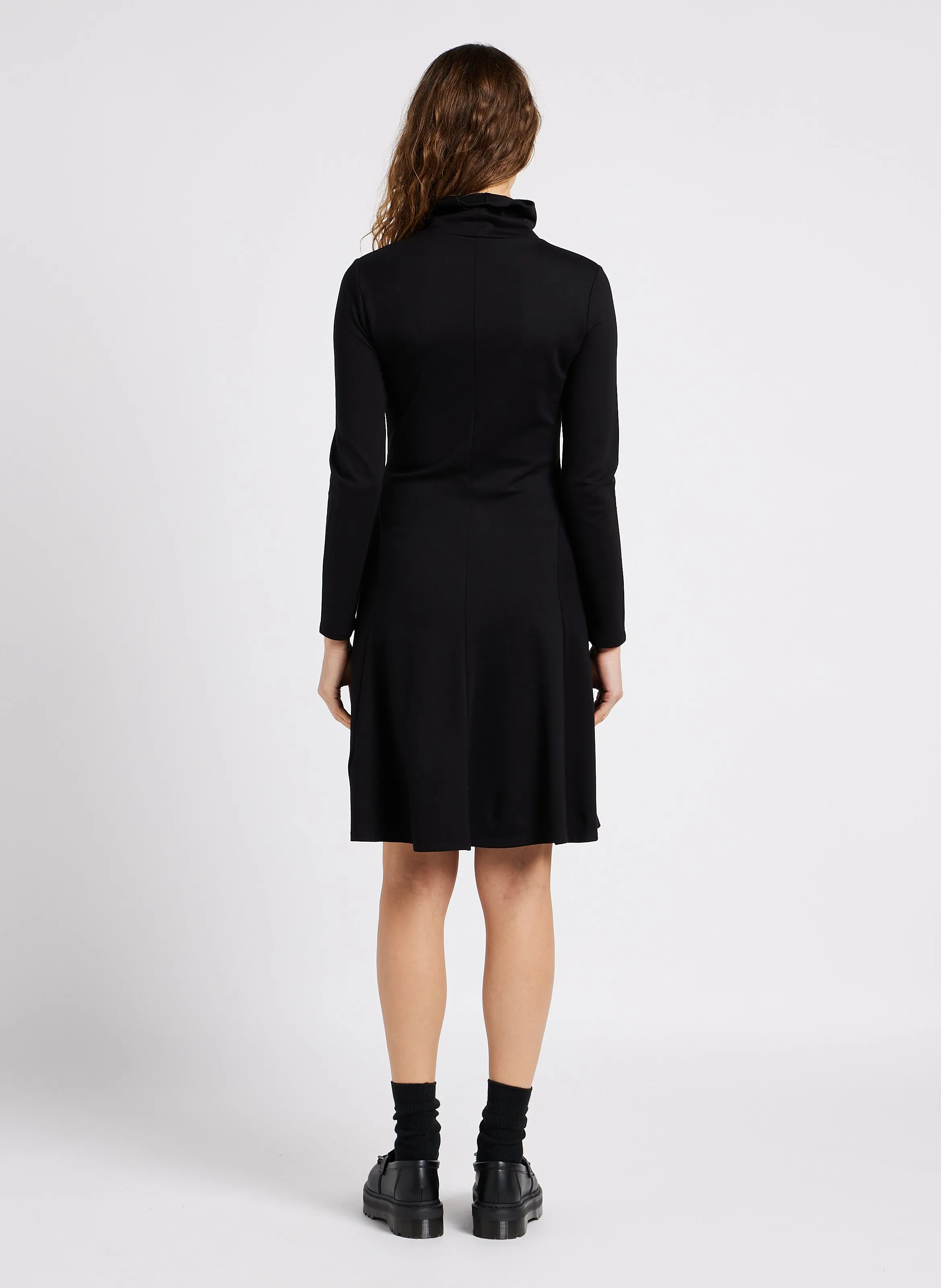  SERAPHINE   VANESSA - Abito premaman collo dolcevita in maglia | Nero