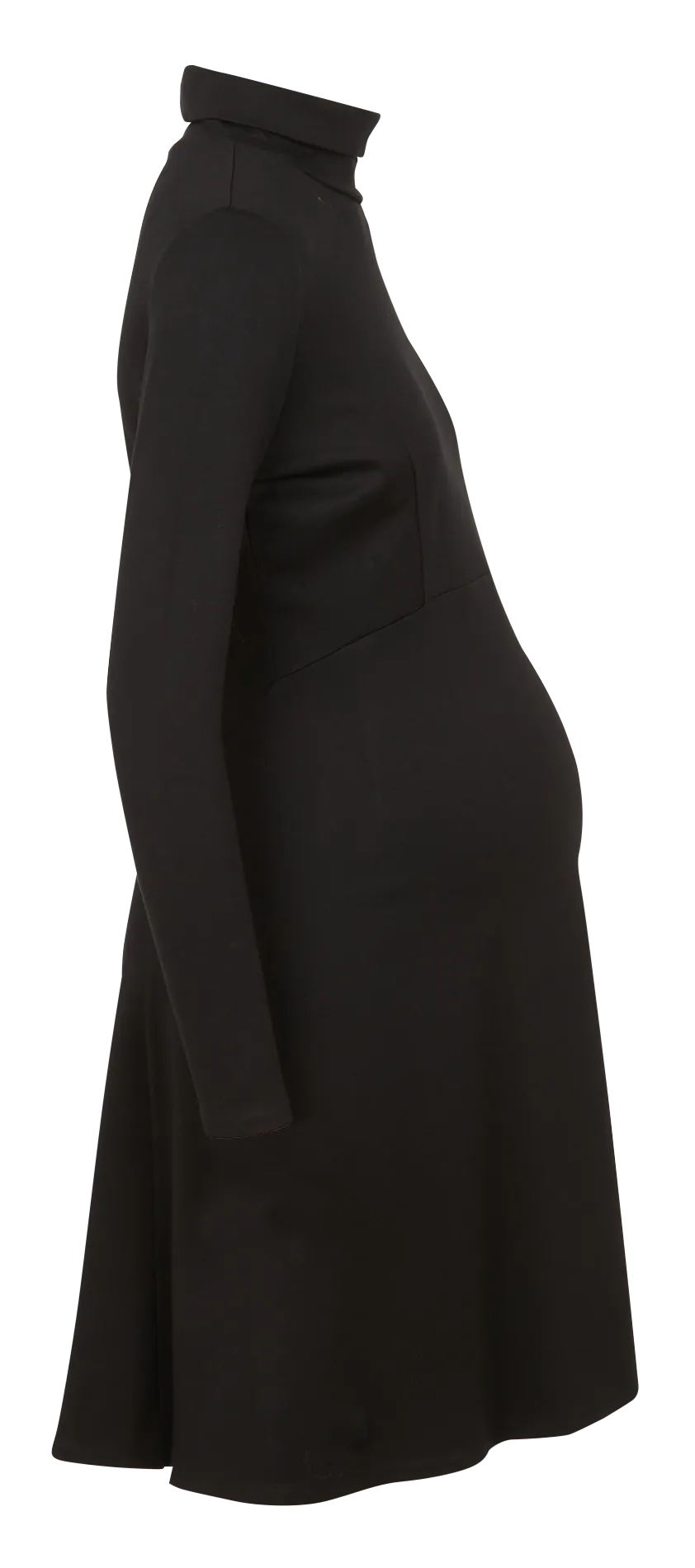  SERAPHINE   VANESSA - Abito premaman collo dolcevita in maglia | Nero