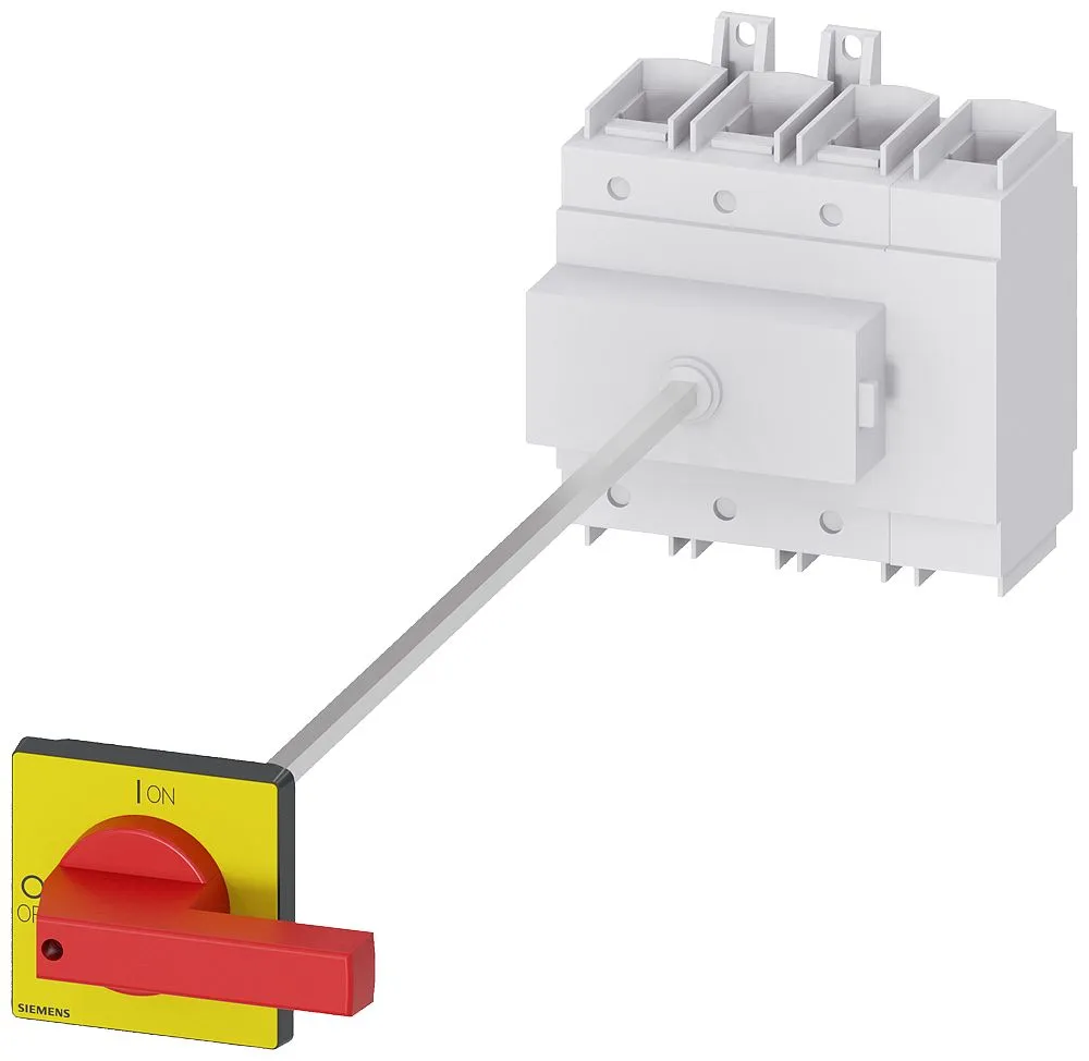 Sezionatore con interruttore Siemens 3LD2318-1TL13, corrente max 160A Integrato, 4, fusibile RK5 SENTRON 3LD