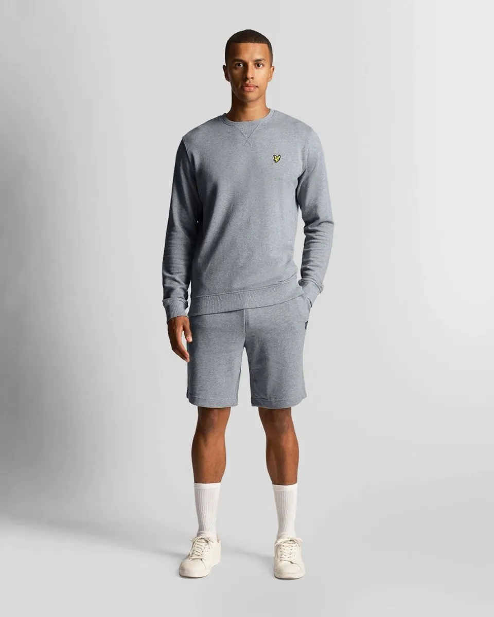 SHORTS E BERMUDA JOGG Uomo LYLE & SCOTT 1874 ML414VOG SWEAT SHORT T28 MID GREY MARL