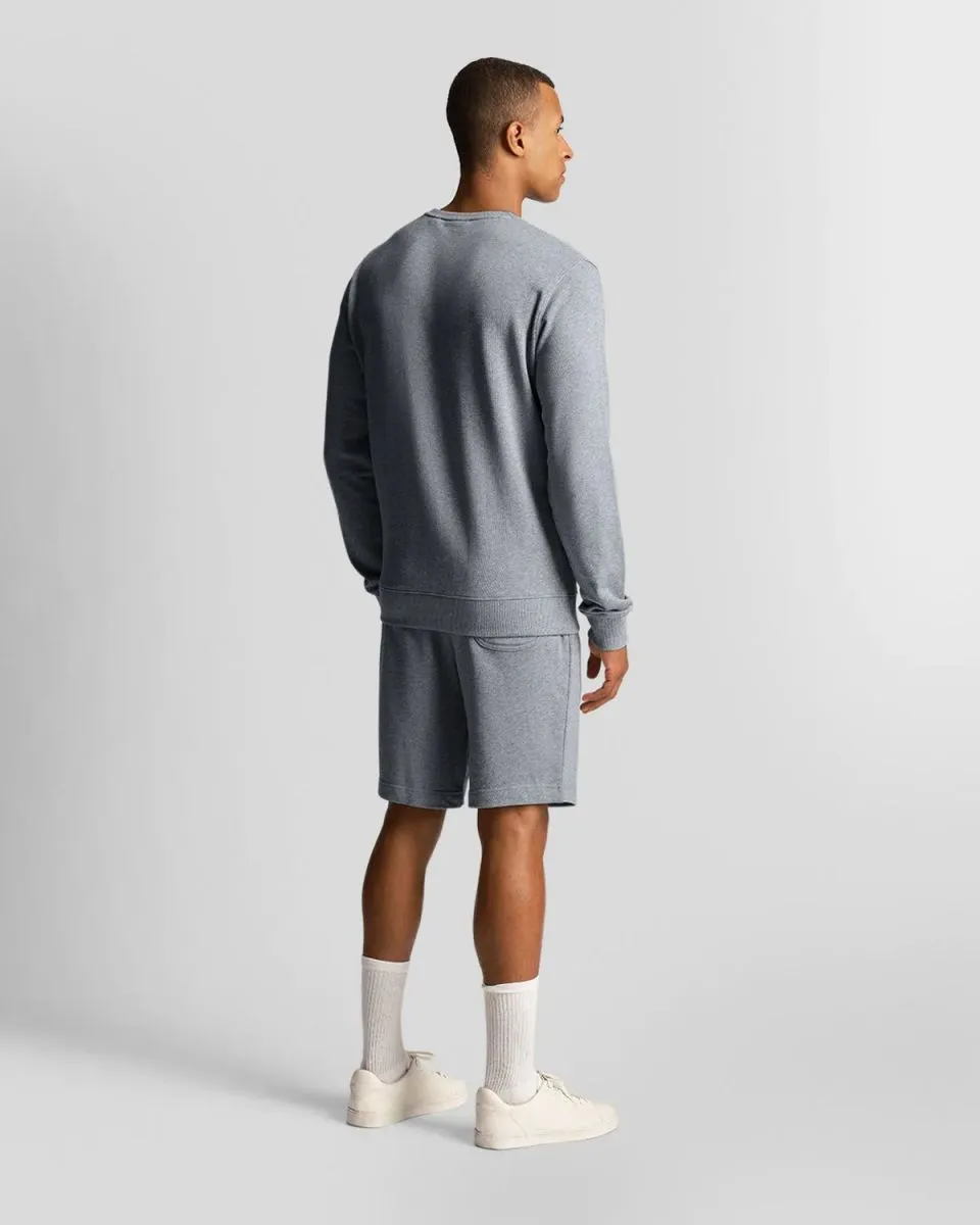 SHORTS E BERMUDA JOGG Uomo LYLE & SCOTT 1874 ML414VOG SWEAT SHORT T28 MID GREY MARL