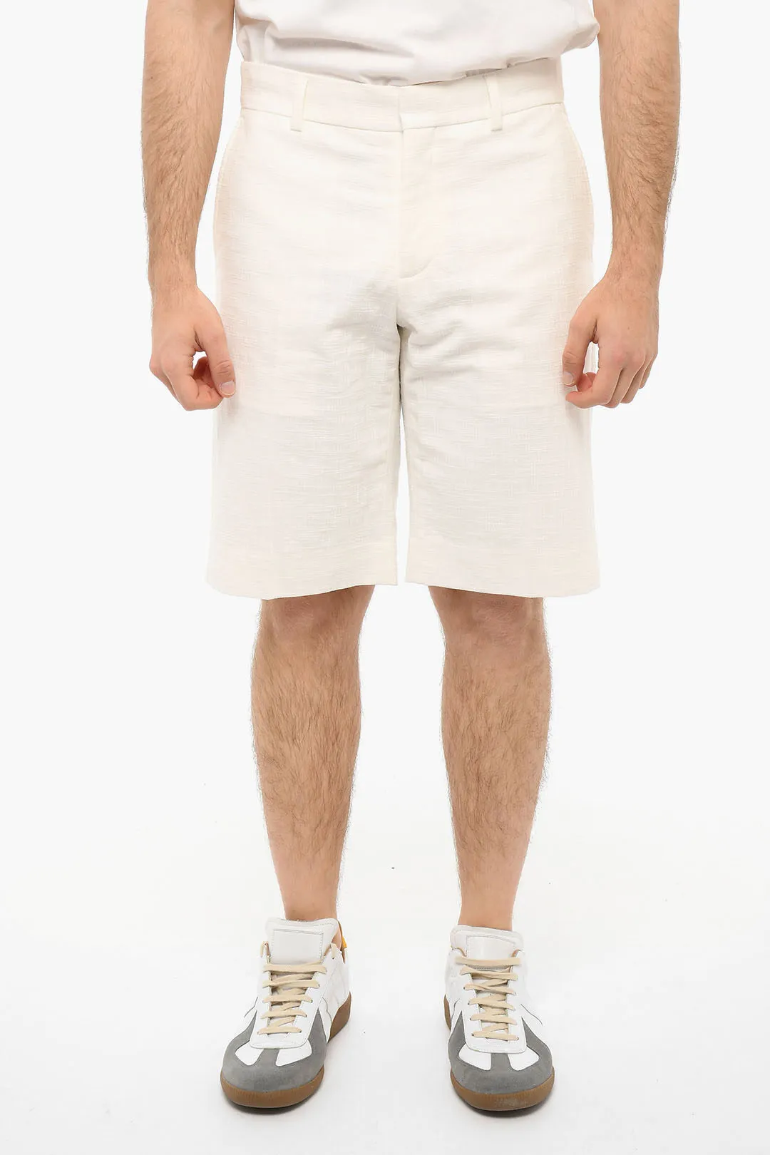 Shorts TAILORED In Cotone Fiammato