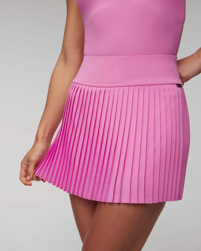 Skort Goldbergh Plisse rosa