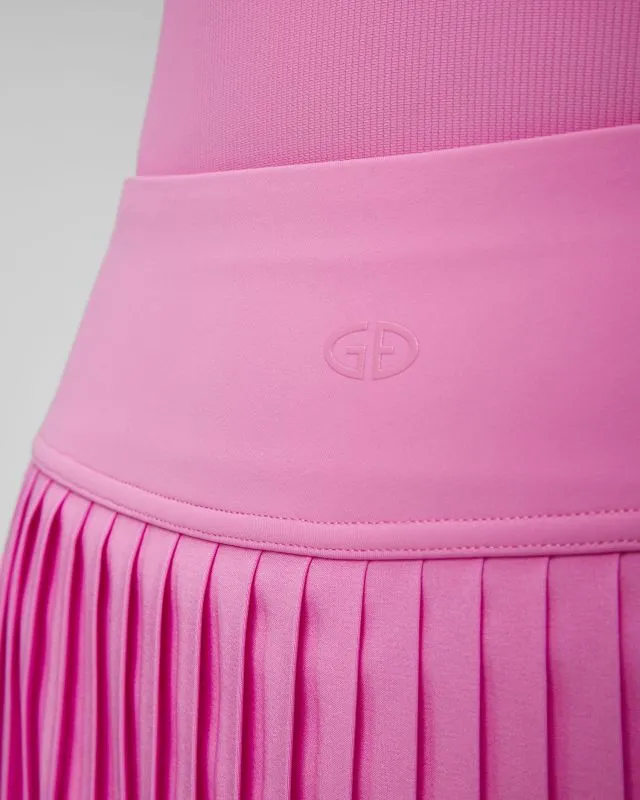 Skort Goldbergh Plisse rosa