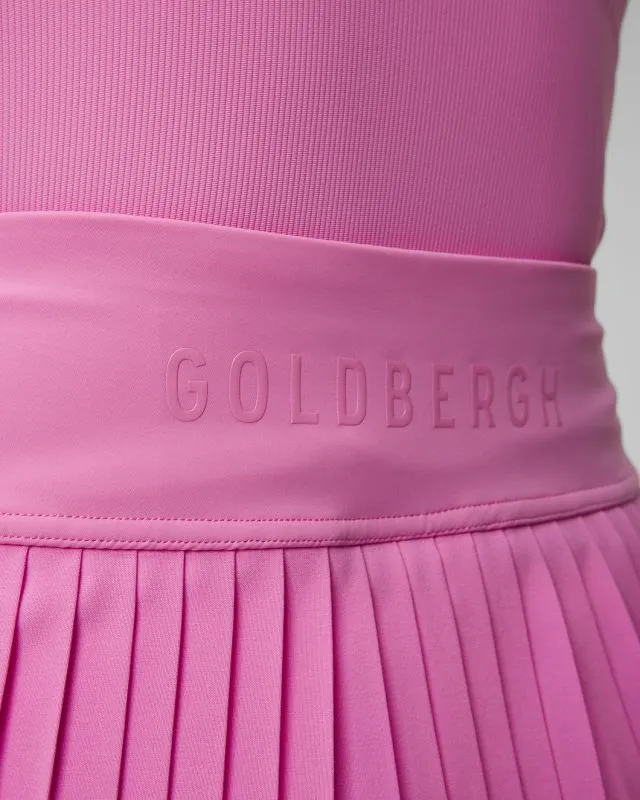 Skort Goldbergh Plisse rosa
