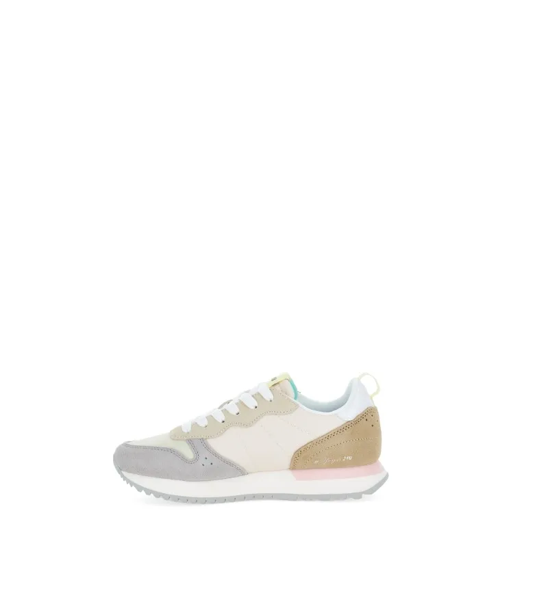 Sneakers inserti pelle