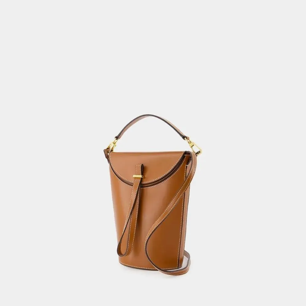 Staud Phoebe Convertible Bucket Bag - Leather - Brown Brown 