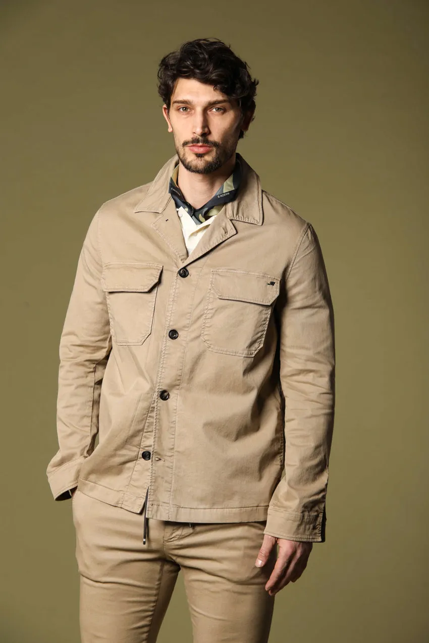 Summer Jacket overshirt homme en coton et tencel régulier