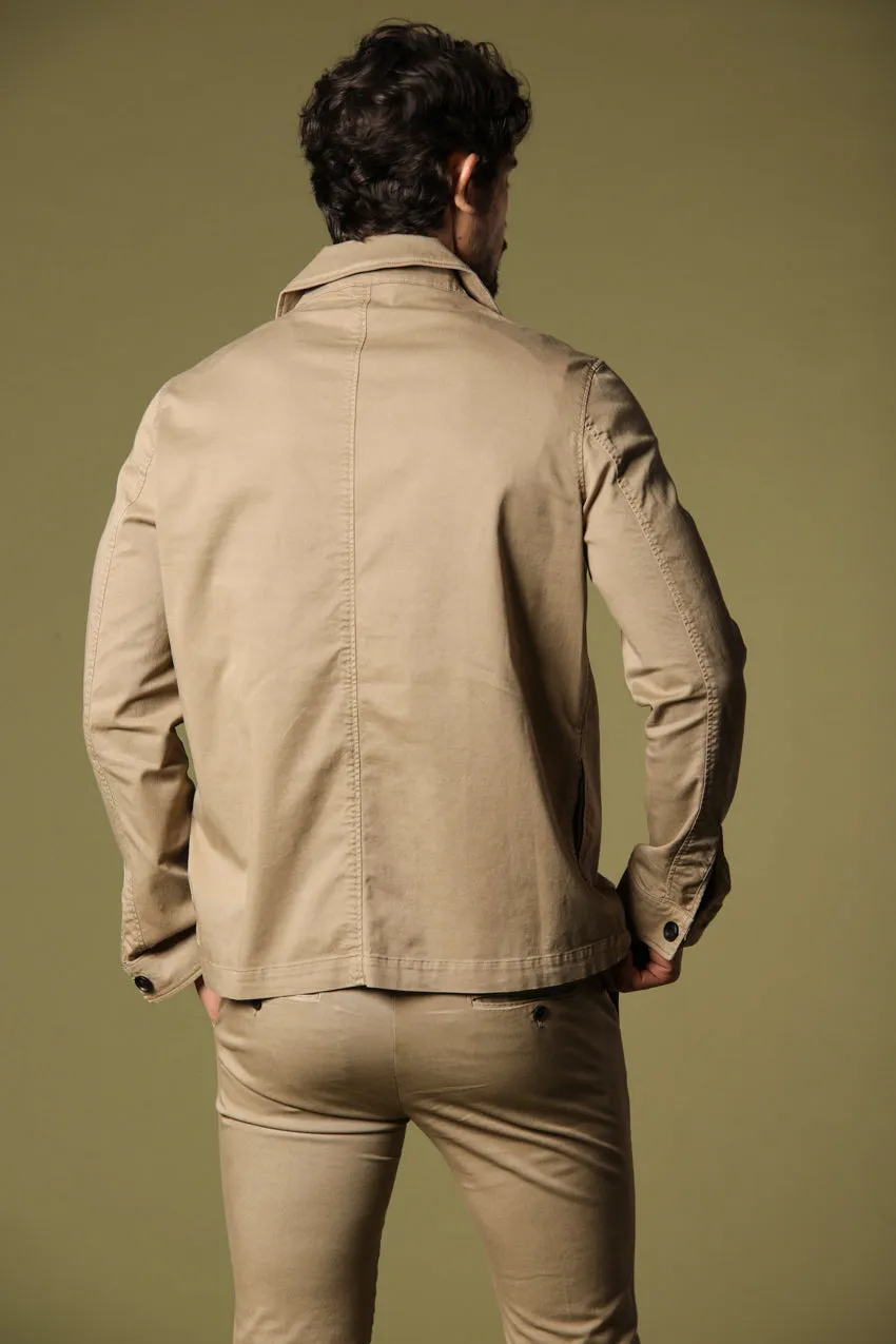 Summer Jacket overshirt homme en coton et tencel régulier