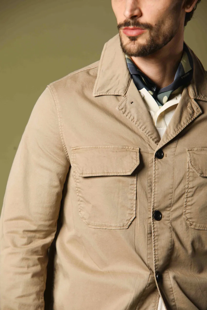 Summer Jacket overshirt homme en coton et tencel régulier