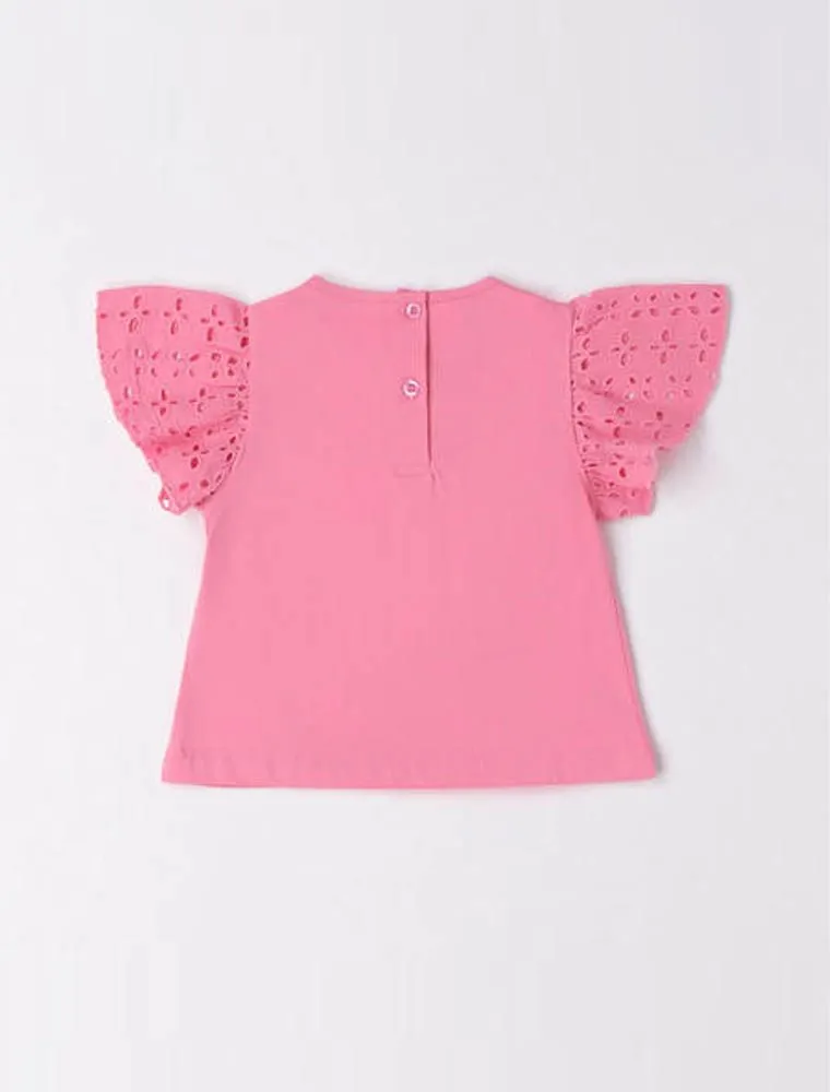 T-shirt Manica Corta I Do - Rosa