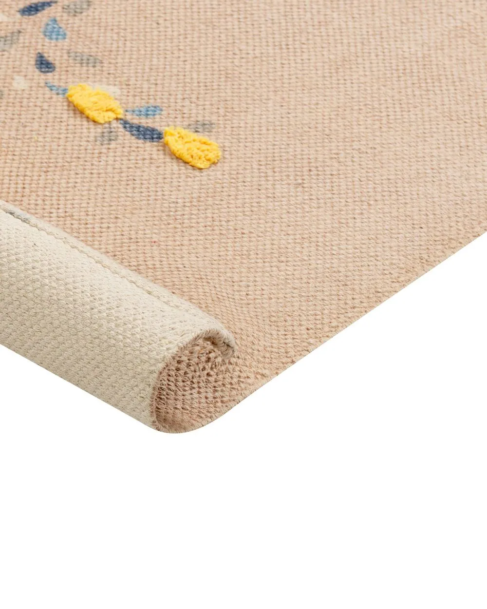 Tappeto per bambini cotone multicolore motivo balena 80 x 150 cm SEAI