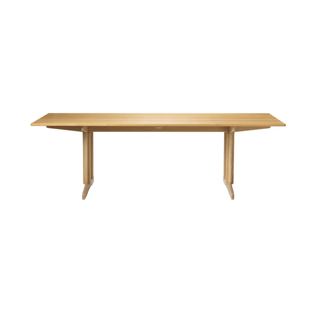 Tavolo da pranzo C64 Shaker 90x180 cm.iq{font-size:18px}Rovere naturale laccato - impiallacciatura di rovere