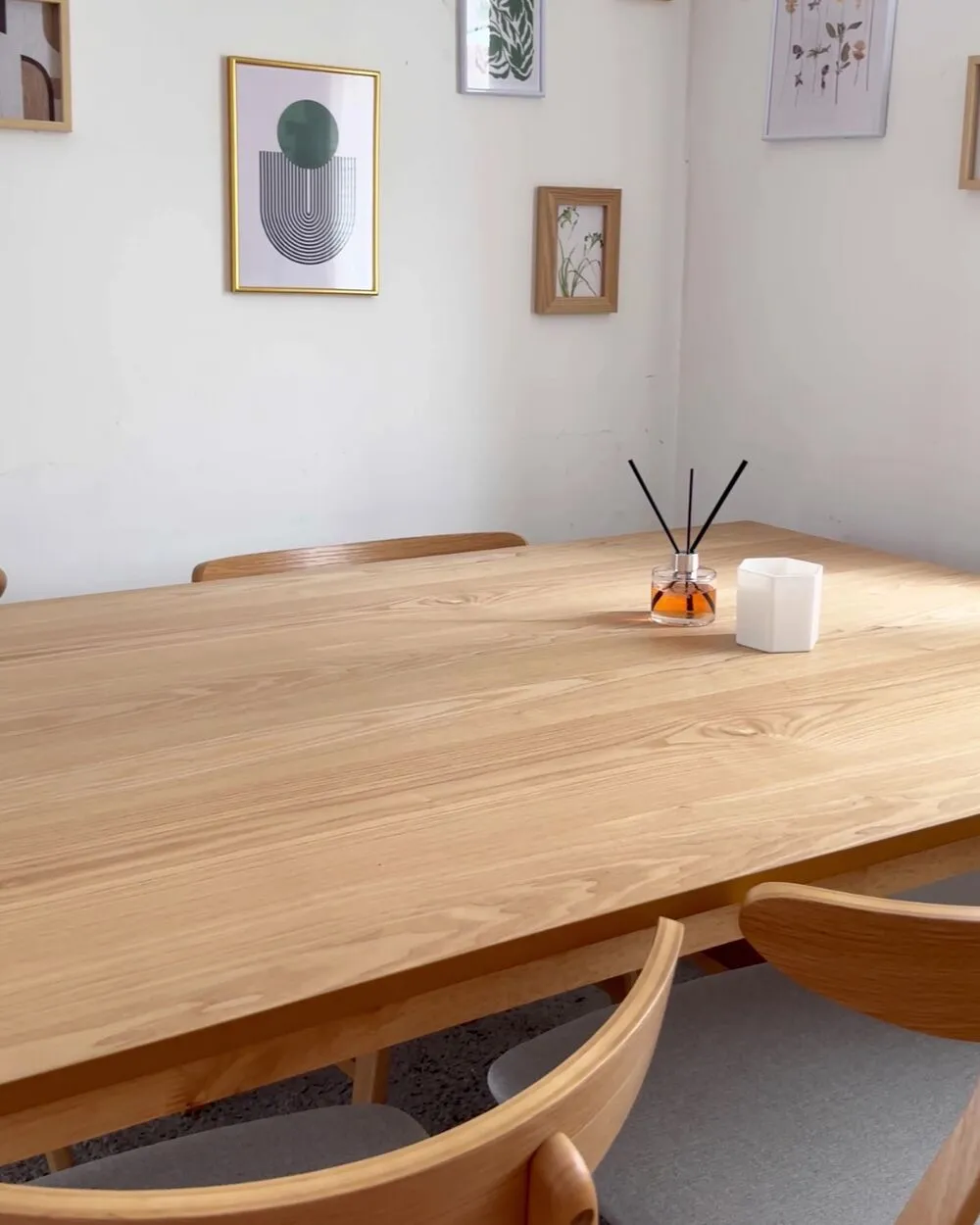 Tavolo da pranzo CAMDEN Frassino chiaro 180 cm 95 cm