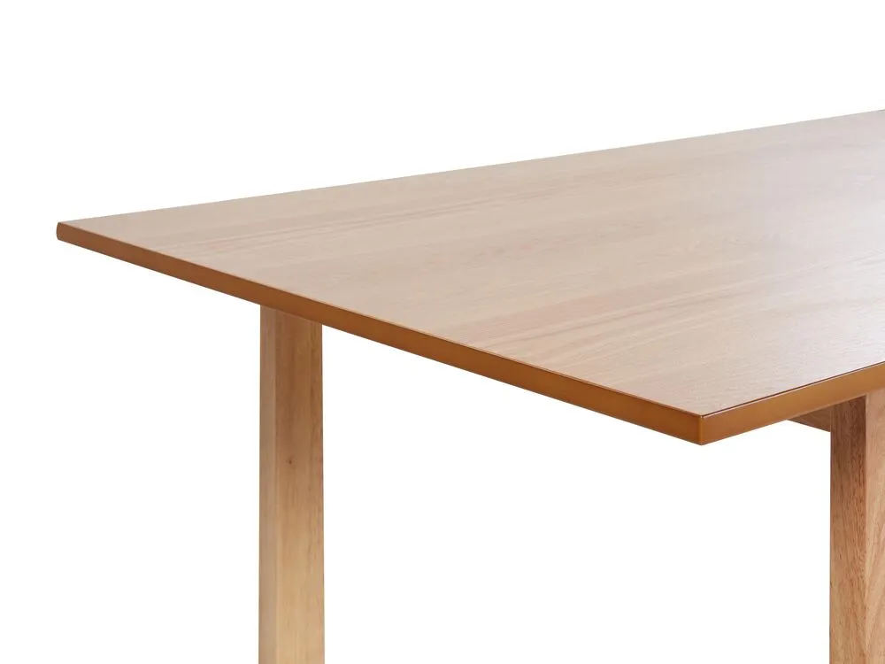 Tavolo da pranzo CAMDEN Frassino chiaro 180 cm 95 cm