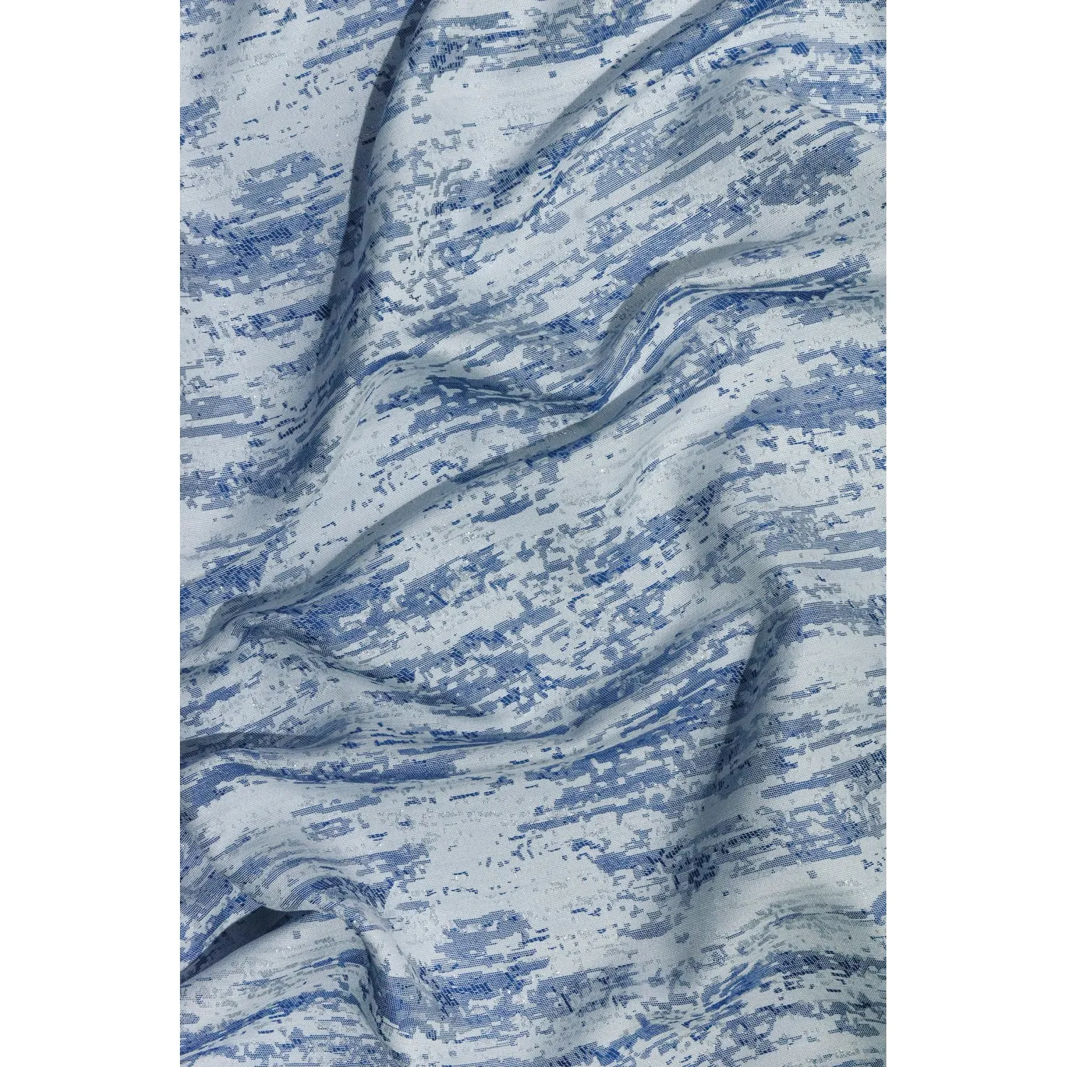 Tenda arredo Astratto L 140 x H 280 cm blu