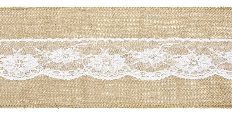Tessuto decorativo iuta Monet 2,75m x 15cm