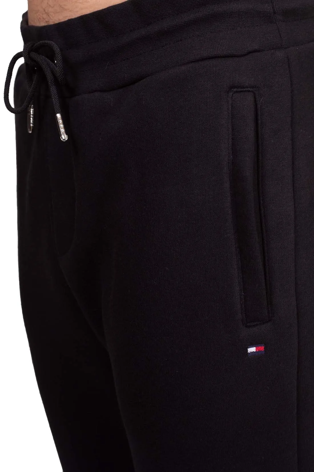 TOMMY HILFIGER Pantaloni sportivi uomo con ricamo flag