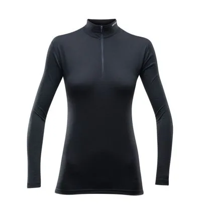 Top tecnico Devold Breeze Merino 150 Half Zip Neck (Nero) donna