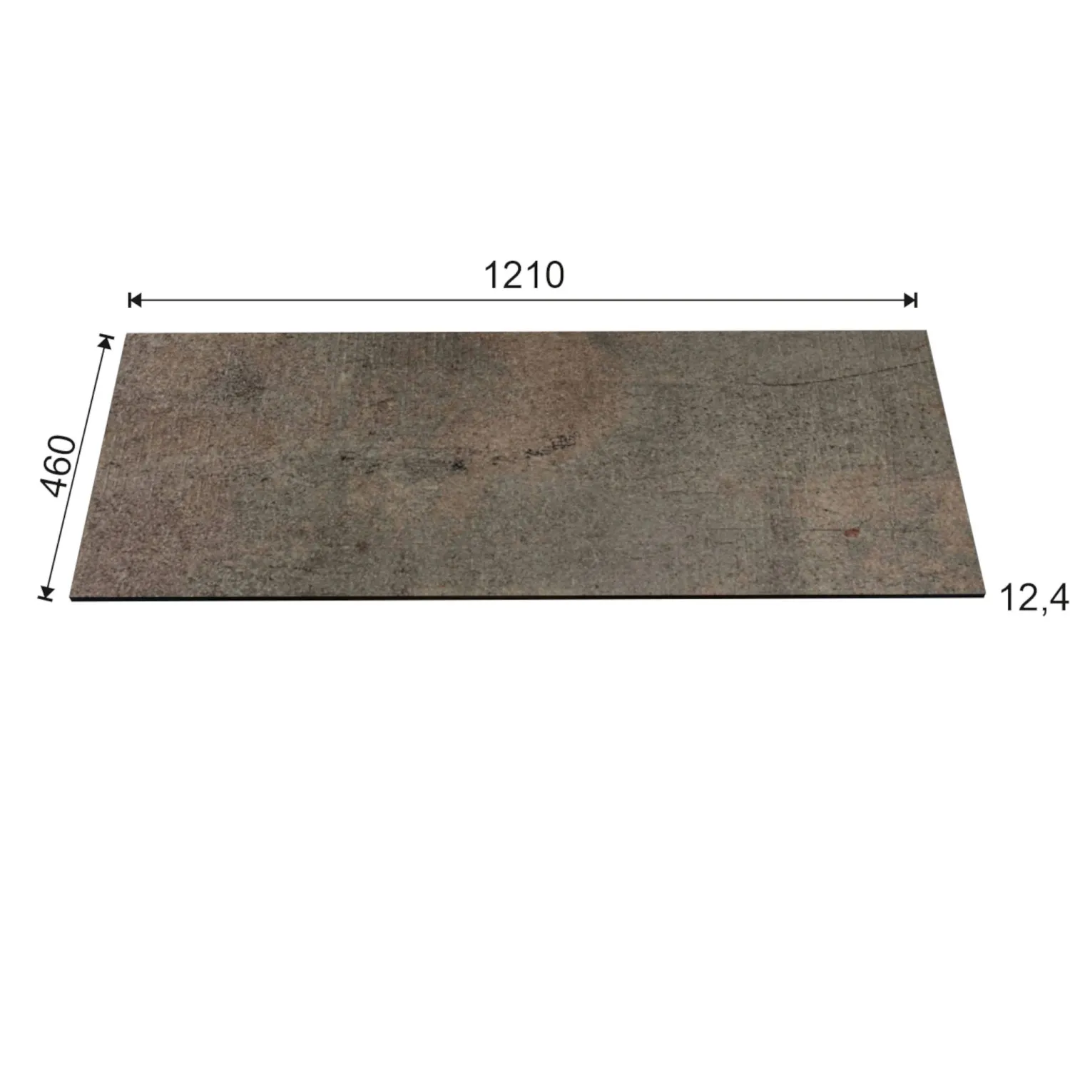 Top teknowood urano 1210 x 460 x 12,4 mm