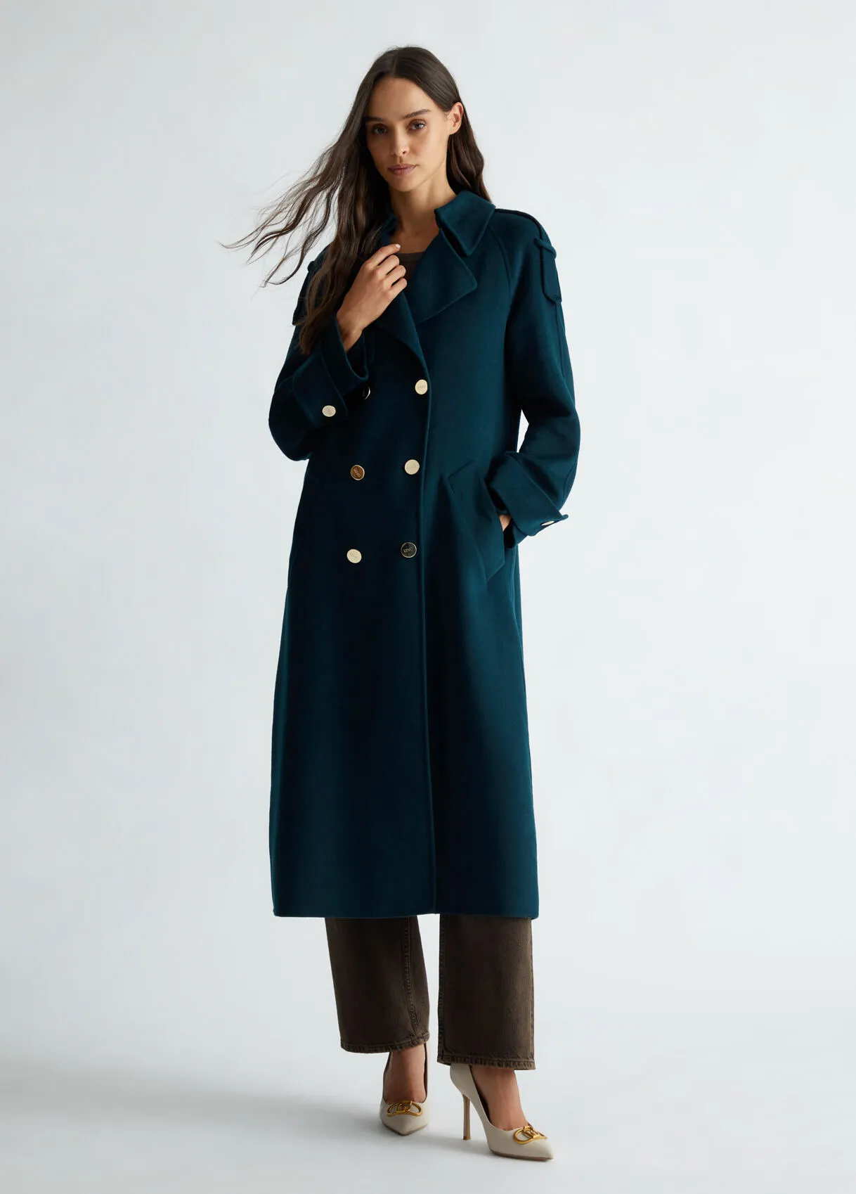 Trench in misto lana