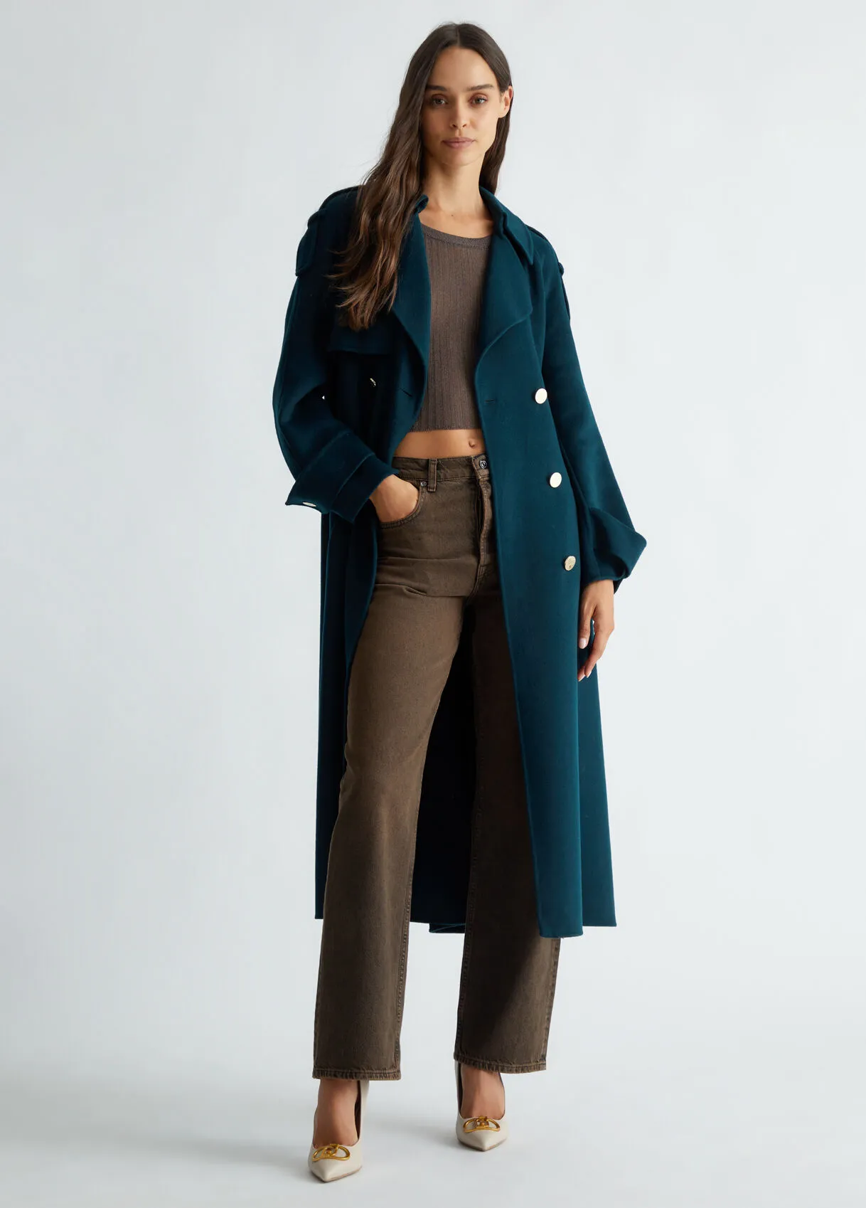 Trench in misto lana
