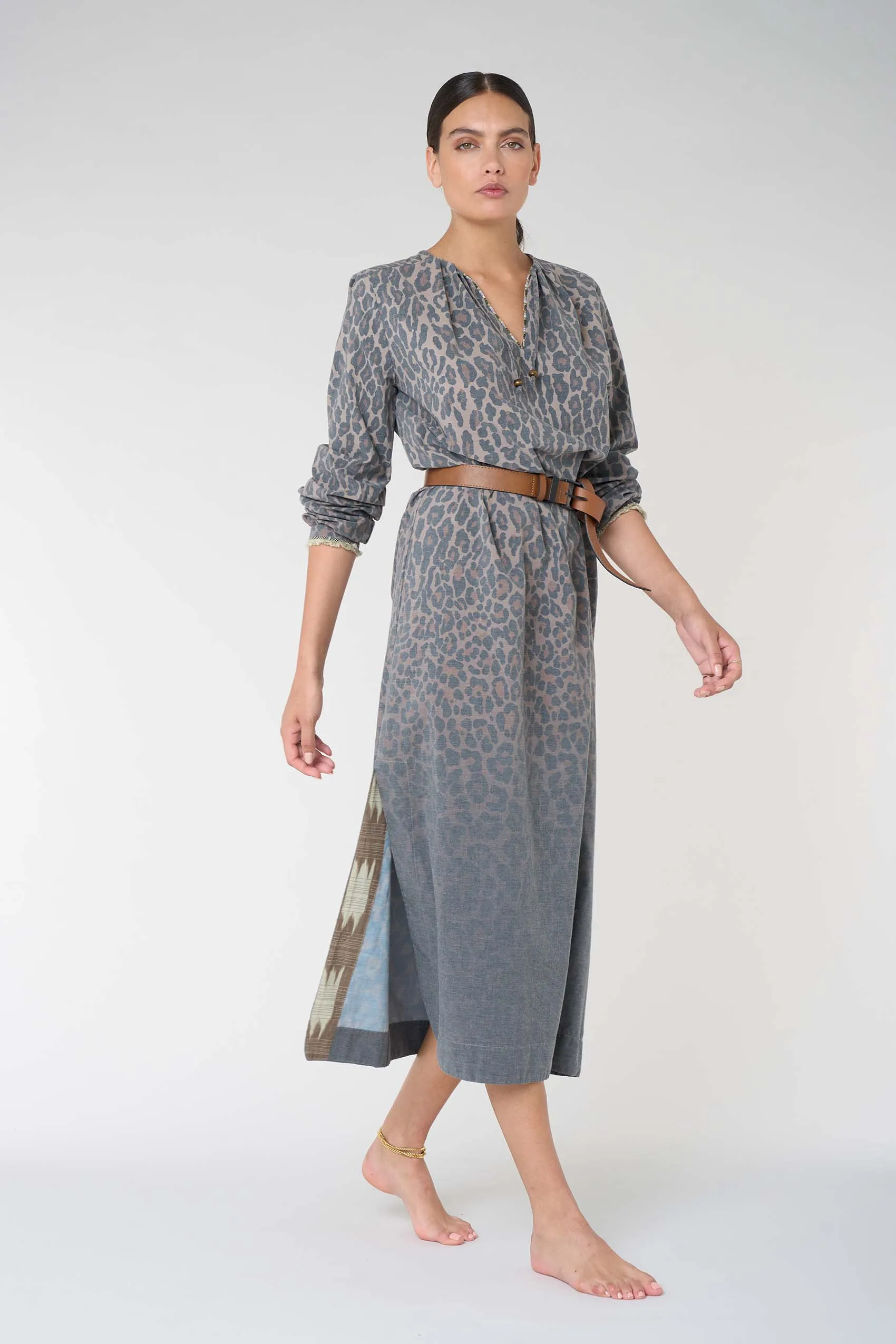 Vestito stampa leopardata 