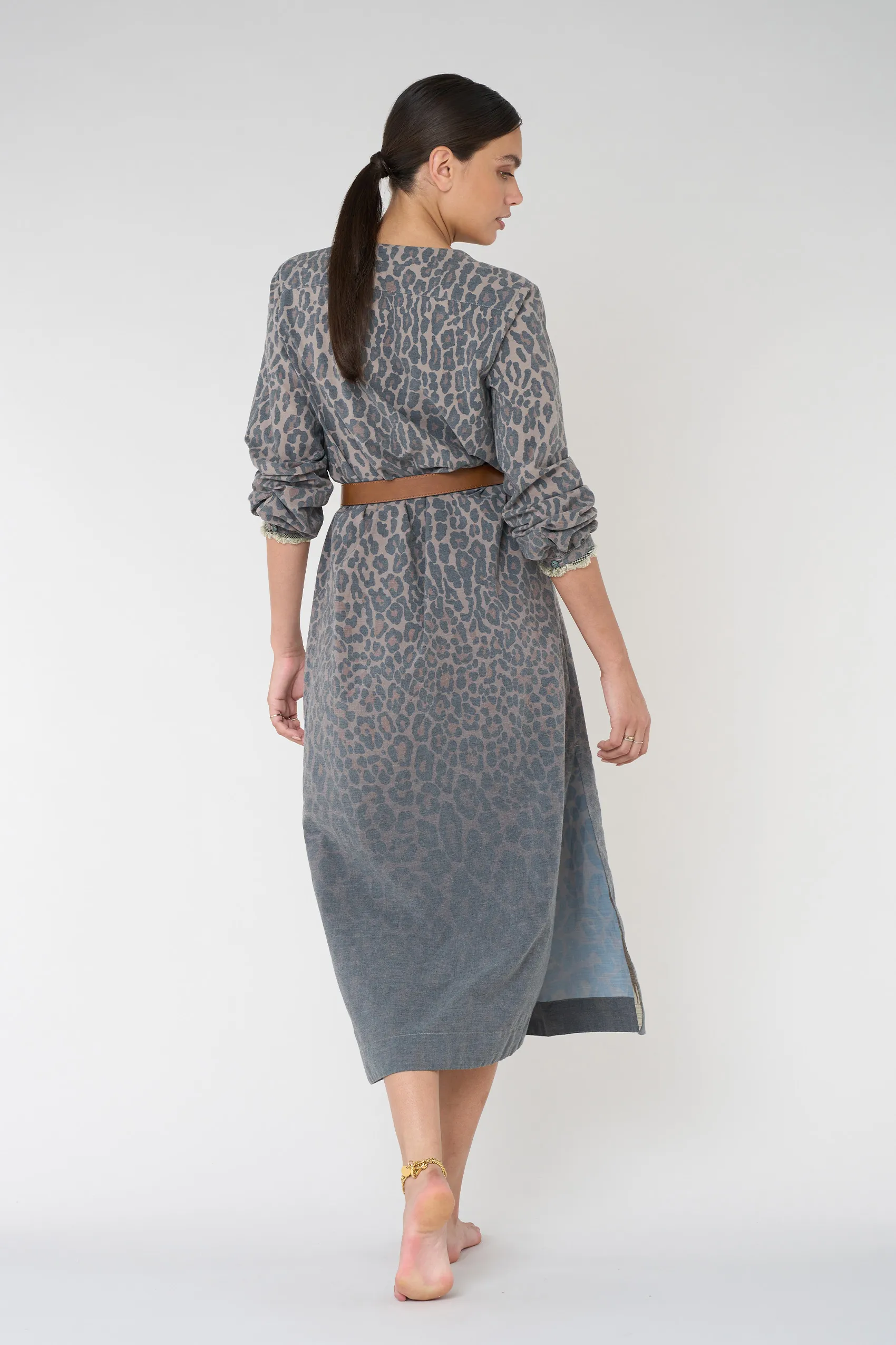 Vestito stampa leopardata 