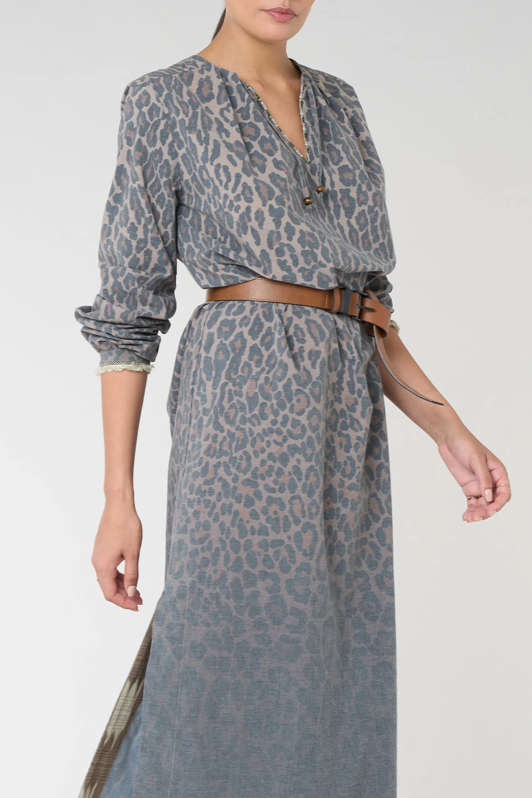 Vestito stampa leopardata 