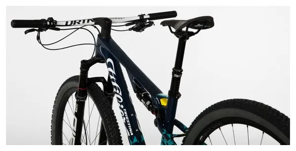 Wilier Triestina Urta Max SLR MTB Full Suspension Shimano XT 12S 29'' Wilier MTB Factory Team Blu Turchese 2024