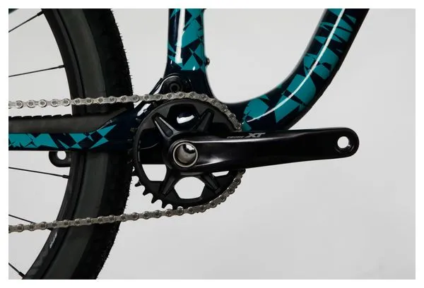 Wilier Triestina Urta Max SLR MTB Full Suspension Shimano XT 12S 29'' Wilier MTB Factory Team Blu Turchese 2024