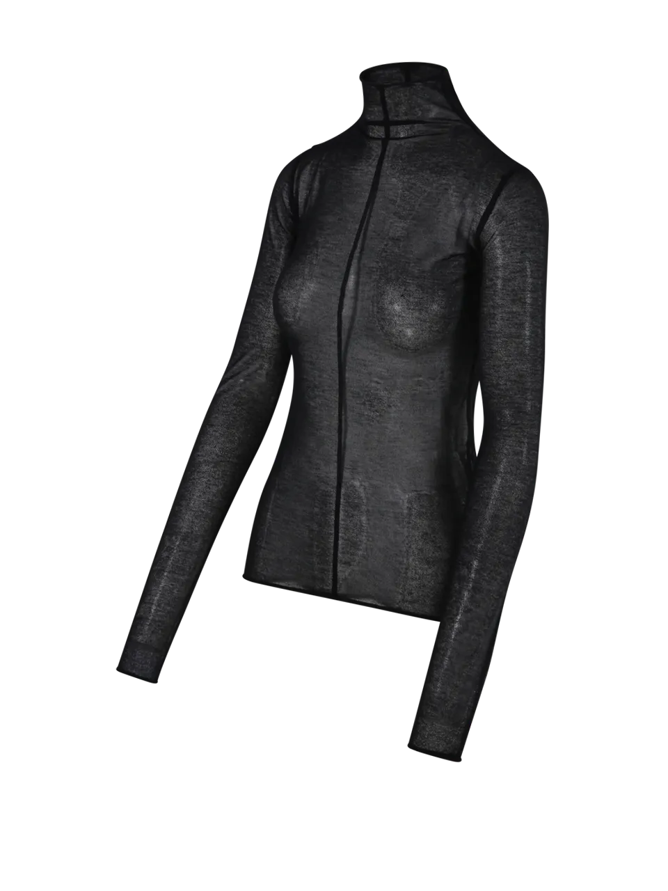 WOMAN MAXMARA SPORTMAX BLACK MODAL BERLINA TOP