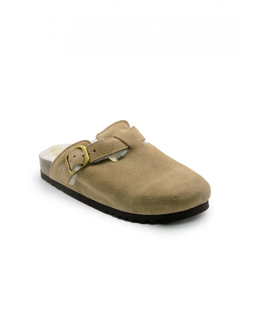 ZOCCOLI SCHOLL DONNA BEIGE SCURO - FAE NEW F - F31810 2361